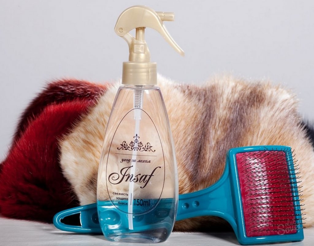 чистка шубы