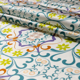 шелк атласный цветной